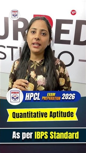 IBPS Pattern, 30+ Qs Join Live at 3pm HPCL 2026 Quantitative aptitude