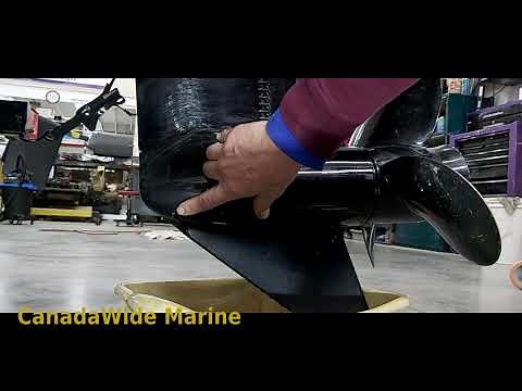 Mercruiser Alpha 1Gen II sterndrive gear oil change