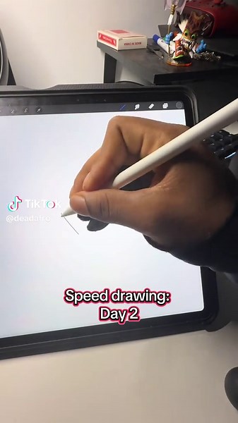 Speed Drawing Session: Procreate Techniques