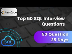 Top 50 SQL Interview Questions || Coding With Jenish
