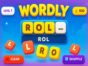 Play WORDLY | Free Online  Games. KidzSearch.com