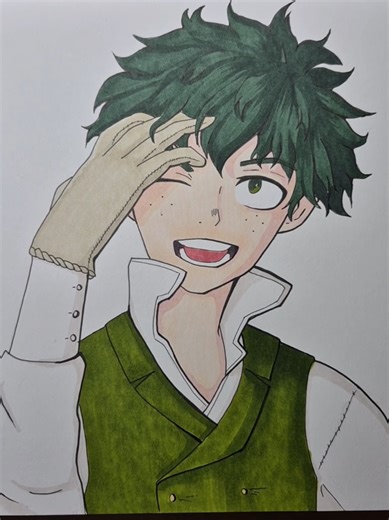 My Hero Academia Fantasy AU: Speed Drawing Deku