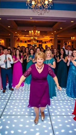 🕺👵 Grandma Breaks Out the Funky Chicken Dance #musicshorts #funny