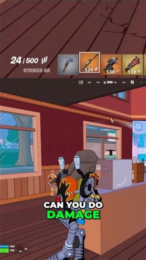 Can Glass Withstand a Headshot? Shocking Window Test! #fortnite #glitchmoments #simpsons