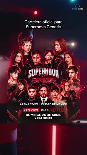 Cartelera oficial de Supernova Génesis: ¡No te lo pierdas!