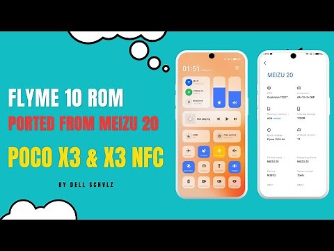 Install Flyme OS 10 Ported Rom in POCO X3 & X3 NFC || From Meizu 20