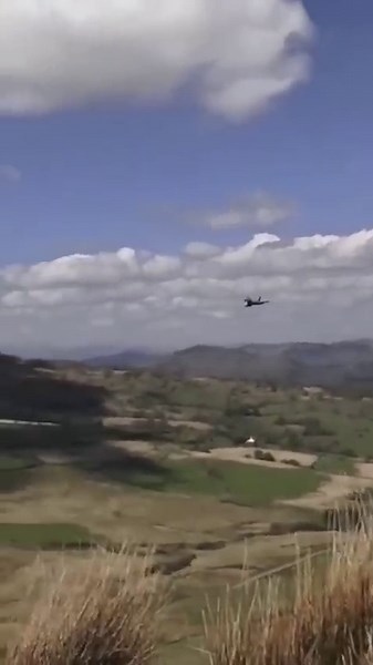 RAF Typhoons Go Vertical! Mach Loop Wales