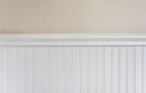 Painting wainscoting calls for prep and some tools