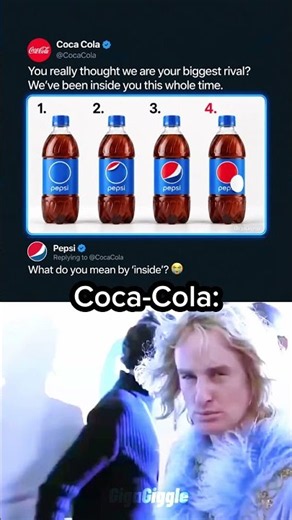 Coke Was Hiding Inside Pepsi 💀😭