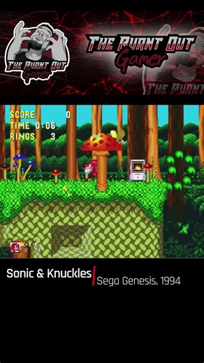 Sonic and Knuckles - SEGA GENESIS - 1994