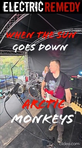 Live bassist - When The Sun Goes Down (Arctic Monkeys) live at Plymouth Argyle