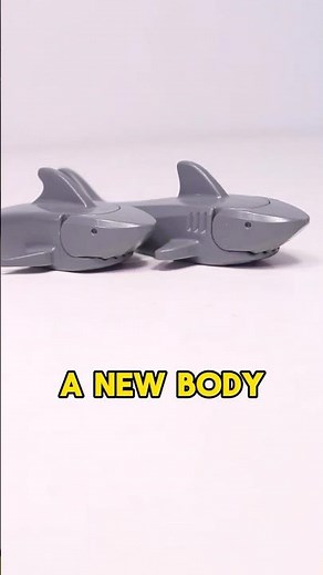 How LEGO Sharks Changed Over Time #lego