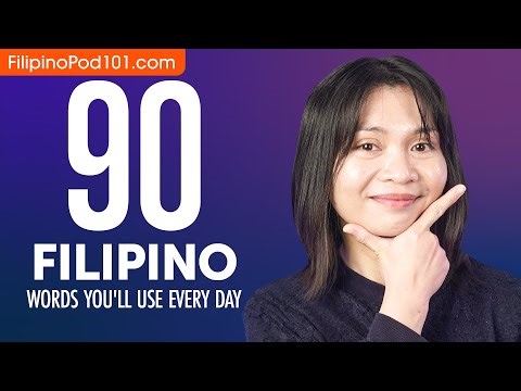 90 Filipino Words You'll Use Every Day - Basic Vocabulary #49
