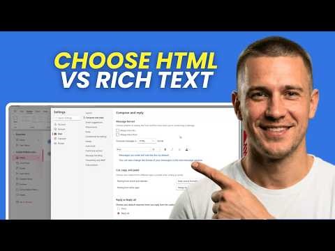 How to Choose HTML vs Rich Text vs Plain Text in Outlook