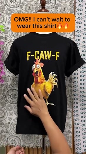 F-Caw-F Chicken T-Shirt - The Funniest Shirt You’ll Wear This Year