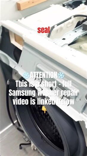 Samsung Washer Boot Seal Replacement - Fixing the Water Leak (Lesson 3) Appliance Fix Lab Winnipeg