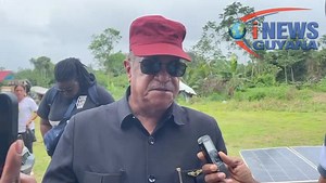 WATCH: National Security Advisor Captain Gerry Gouveia speaks with the media on the ground at Baramita, Essequibo Region, Guyana. Captain Gouveia today travelled to the indigenous community - which shares a border with Venezuela - where he interacted with residents and reassured them that all of Guyana is safe. | Inews Guyana