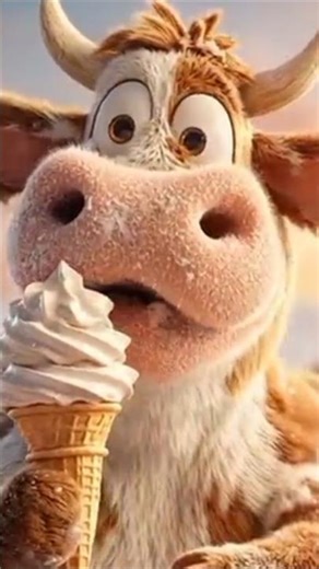 🎒🐄 “Watch This 3D Animated Cow Going to School – Cute Morning Journey | Funny Cow Cartoon Short!”