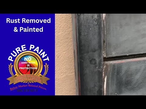 How to Rejuvenate Metal Gates | Rust Removal & Painting
