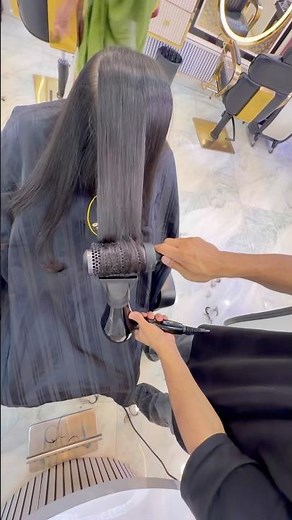 Amazing Blow dry after Haircut 💇‍♀️ | Blow dry Tutorial 🥳 # #sleekhair #eleganthair #classyhair