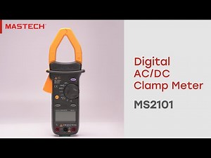 Mastech Digital ACDC clamp meter MS2101