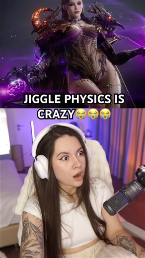 Jiggle physics are INSANE at this point #twitch #gamergirl #gaming #twitchclips