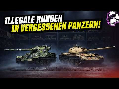 Illegale Runden in fast vergessenen Panzern! [World of Tanks - Gameplay - Deutsch]