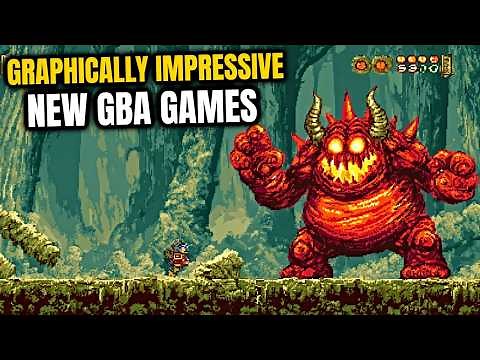 10 Graphically Impressive GBA Homebrew Games // TOO REALISTIC FOR GBA