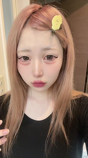 ハウスダスト依存ピンク カラコン不具合？
