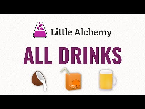 How to make ALL DRINKS in Little Alchemy