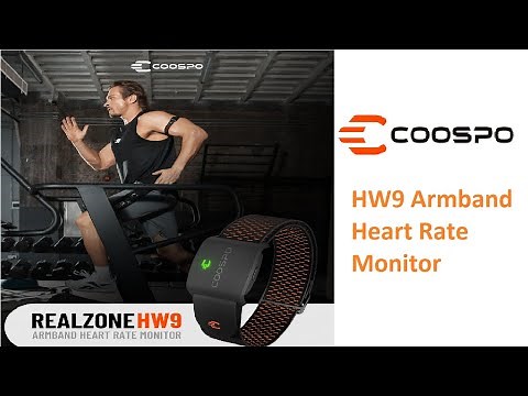 Coospo Realzone HW9 Armband Heart Rate Monitor