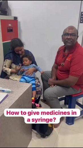 👶✨ Discover the magic of hassle-free baby medicine! 🍼💉 Watch this reel for a quick guide on mastering the art of using a syringe to administer medicine to your little one. Say goodbye to the stress and hello to happy, healthy moments! 🌈 #DoctorTalks #DrDhanasekhar #Pediatrician #SSChildCare #DSK #ParentingHacks #BabyCare #SyringeSkills #ParentingMagic | SS CHILD CARE