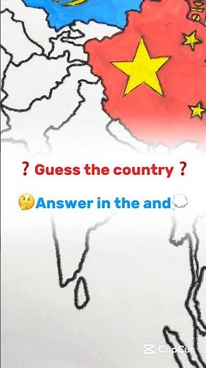 😮 How we can draw it ❓Guess the county |Part9 #history #geographythroughmaps#map#asia#countryballs