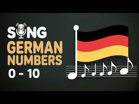 German Numbers (0-10) Song | Números en Alemán (0-10) Canción | Nombres en Allemand (0-10) Chanson