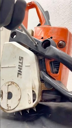 Chainsaw Handle Vibration Fix! Stihl Rubber Buffer Change Tutorial