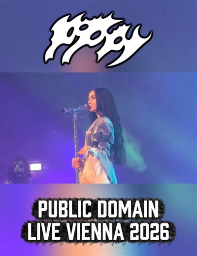 Poppy - Public Domain - Live Wien Gasometer - 21.03.2026 Vienna - Austria