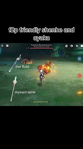 Shenhe Gameplay Showcase | F2P Friendly Build