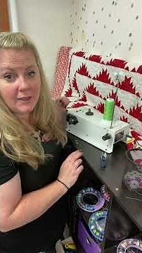 Handi Quilter longarm M size bobbin - How to wind a bobbin?