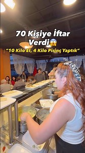 We prepared an Iftar dinner for 70 people 😍 Gülşah's Kitchen 👩‍🍳❗️ #collaboration #food #deliciou...