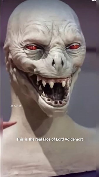 original voldemort face #harrypotter #horrorstories #facts #potterhead #new #trending #dastan