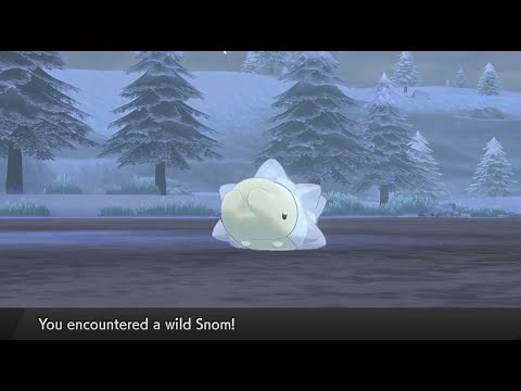 LIVE! Shiny Snom after 371 REs in Pokemon Sword!!!