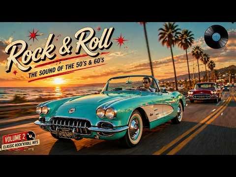 ROCK AND ROLL 1950 🚗 CLASSIC CARS CRUISE 🎸 VINTAGE DRIVE HITS 2026
