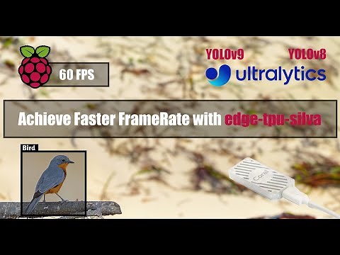 Realtime Speed (FPS) for YOLOv8 and YOLOv9 on Raspberry Pi 5/4: Google Coral Edge TPU | Ultralytics