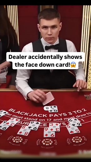 StakeClippers | Bro accidentally flipped the facedown card and then helped the player win! 😱🤯 Blackjack link in my bio!! #stake #gamble #gambling #casino... | Instagram