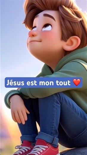 Jésus est mon tout ❤️ #chansonchrétienne #chansonchrétienneenfant #louangeenfants