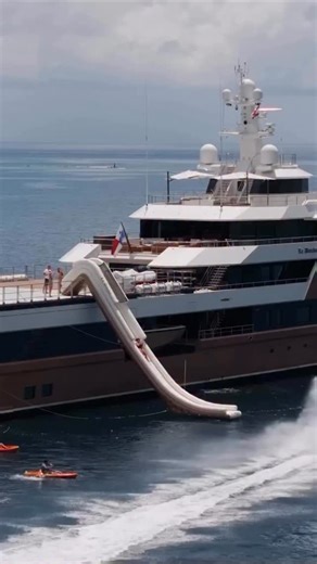 ✨Welcome aboard LA DATCHA - where adventure has no limits. Start at the top with a giant FunAir waterslide launching straight into the ocean, then keep going - because this yacht is built for serious play. 🚀🌊 Dive below the surface in her submersible, explore from above by helicopter, or go full throttle with jet skis, Seabobs, e-foils, kayaks, paddleboards, towables and inflatables. Add multiple expedition tenders and you’ve got a floating base camp for the ultimate water adventure. 🚁⚓️ From