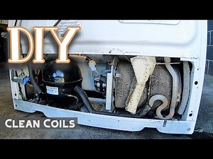 How To Clean Refrigerator Condenser Coils – Basic Home Maintenance DIY Tip