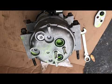 Volvo V40 AC Compressor Replacement
