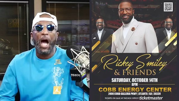 11K views · 331 reactions | #Atlanta is one of my favorite cities, and we're gonna have a great time on October 14th at the Cobb Energy Performing Arts Centre!! Go ahead and get your tickets and see more of my show dates at RickeySmiley.com!!! #RickeySmileyAndFriends | Rickey Smiley | Facebook