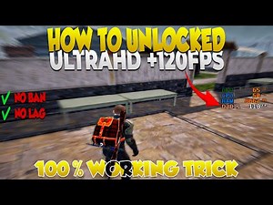 How to get uhd 120 fps in gameloop